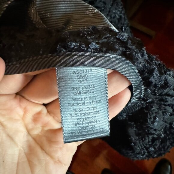 *RARE* JOHN VARATOS Shawl-Collar Embellished Hook Blazer SZ. 52 - Picture 10 of 13